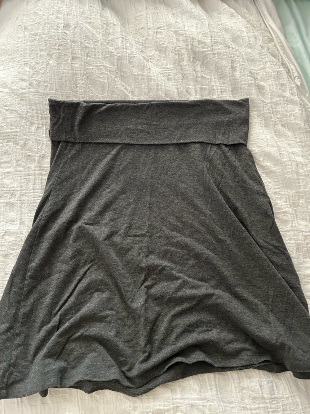 Old Navy Charcoal Gray Casual Skirt
